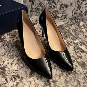 NEW Cole Haan 8.5 Air Juliana Black Patent Leather Pumps